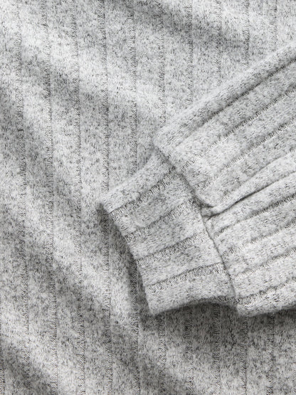 Gri Relaxed Cozy-rib Sweatshirt