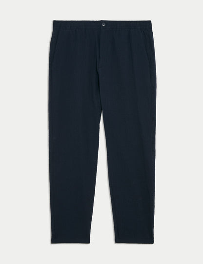 Tapered Fit Hafif Elastik Belli Pantolon