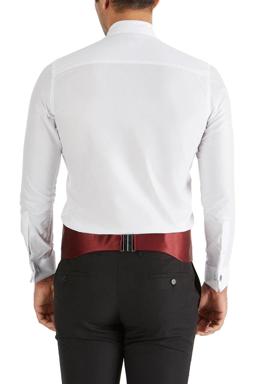 Gk 148 Slim Fit Beyaz Klasik Gömlek