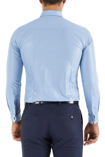 Gk 235 Slim Fit Beyaz Klasik Gömlek