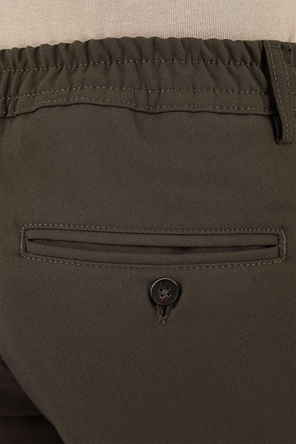 P 1130 Slim Fit Haki Spor Pantolon