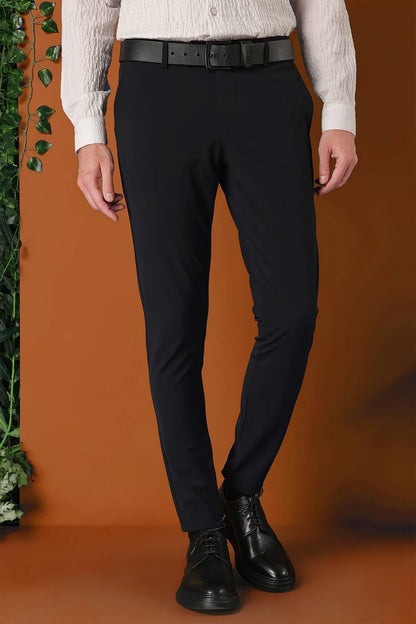 P 1144 Slim Fit Siyah Klasik Pantolon