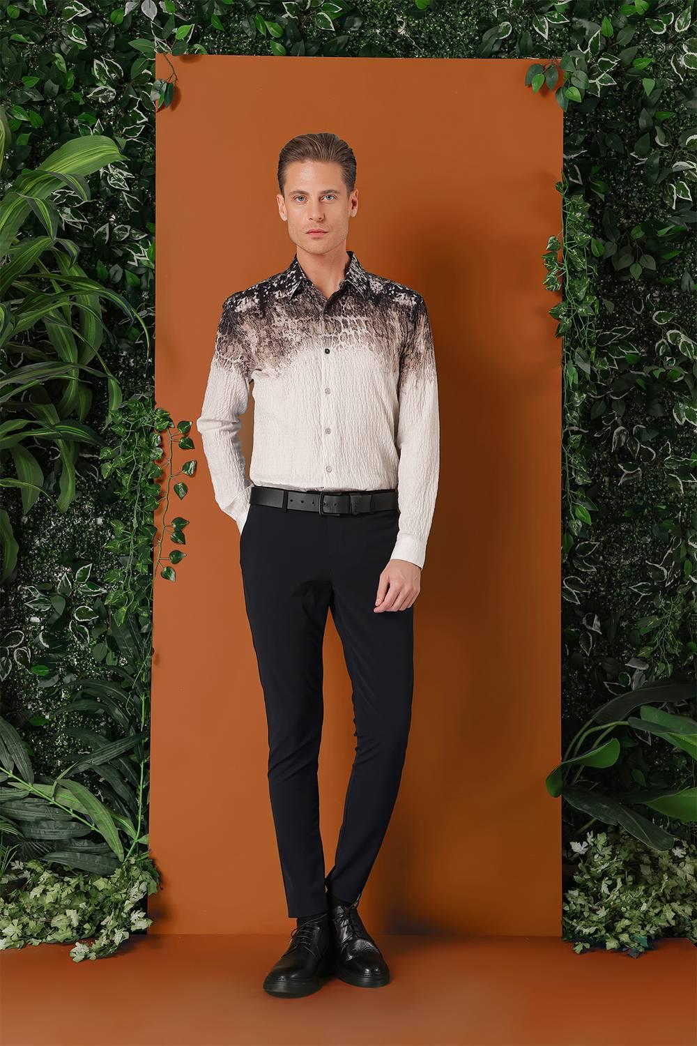 P 1144 Slim Fit Siyah Klasik Pantolon