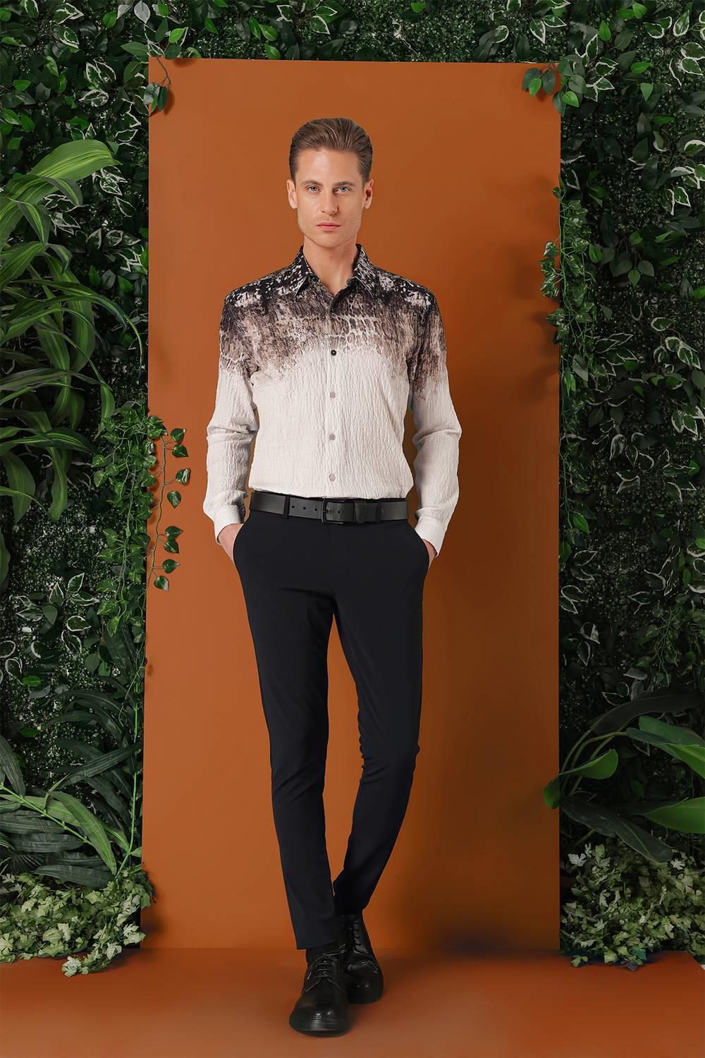 P 1144 Slim Fit Siyah Klasik Pantolon