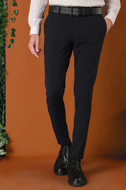 P 1144 Slim Fit Siyah Klasik Pantolon