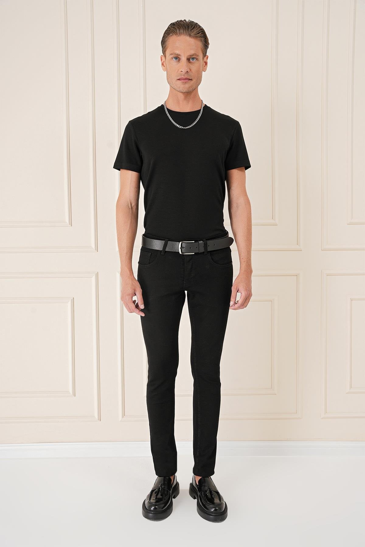 Denim Pnt 123 Siyah Jean Pantolon