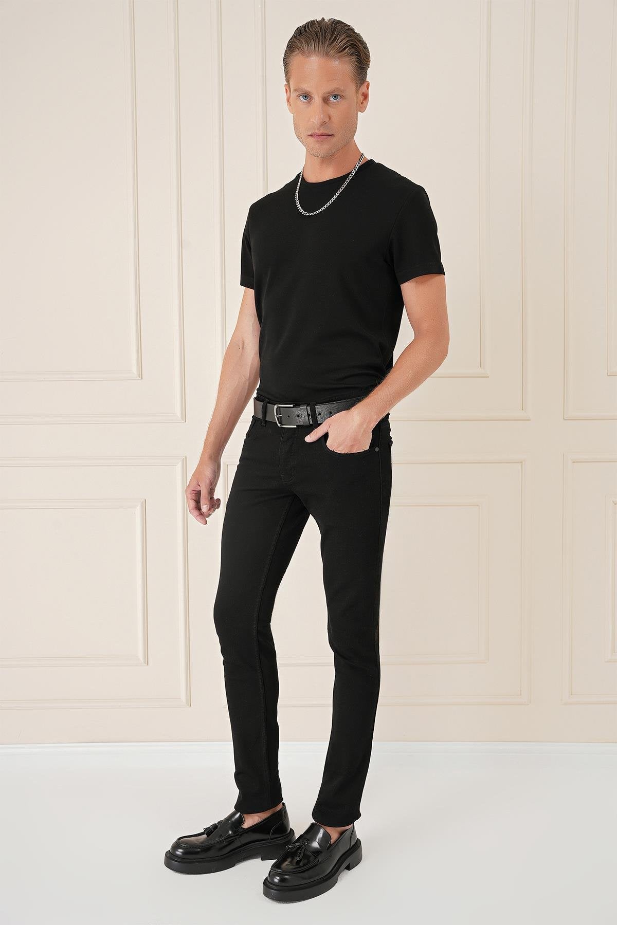 Denim Pnt 123 Siyah Jean Pantolon