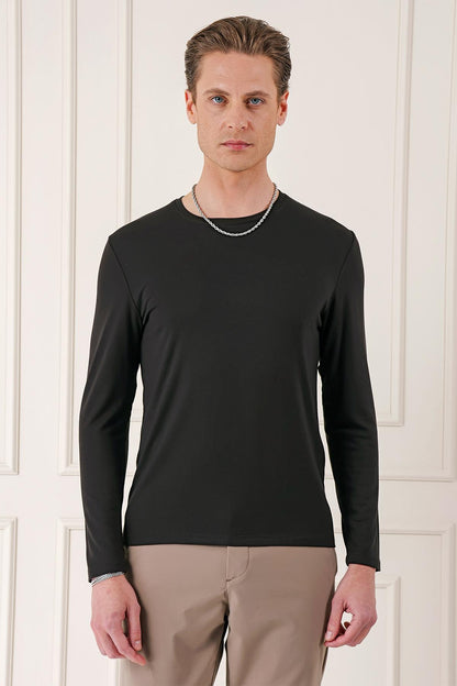 Ts 870 Slim Fit A.kahve Spor T-shirt