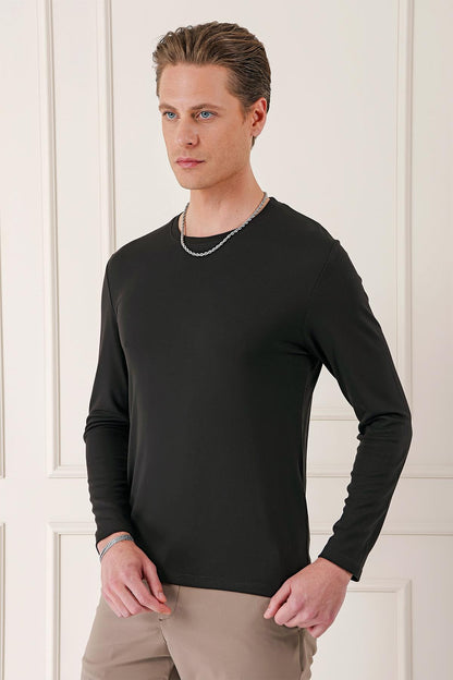 Ts 870 Slim Fit A.kahve Spor T-shirt