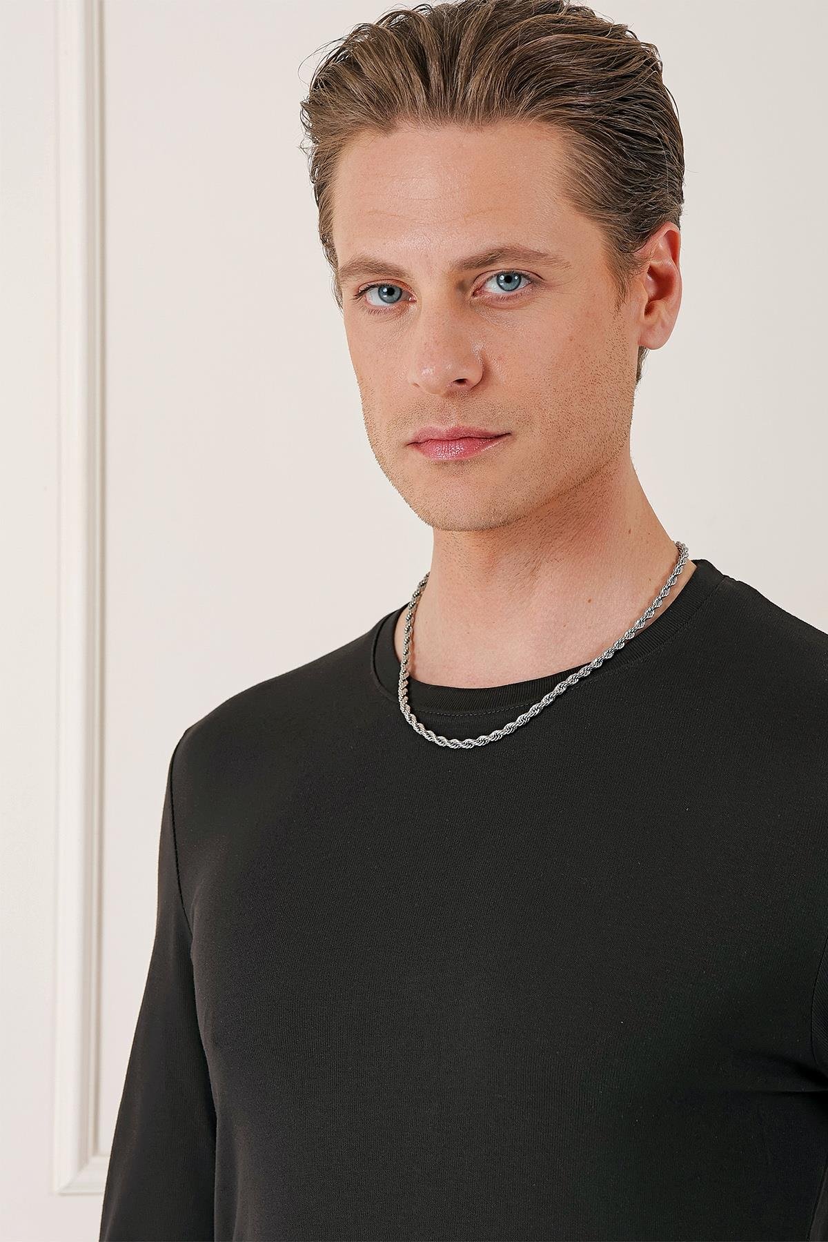Ts 870 Slim Fit A.kahve Spor T-shirt