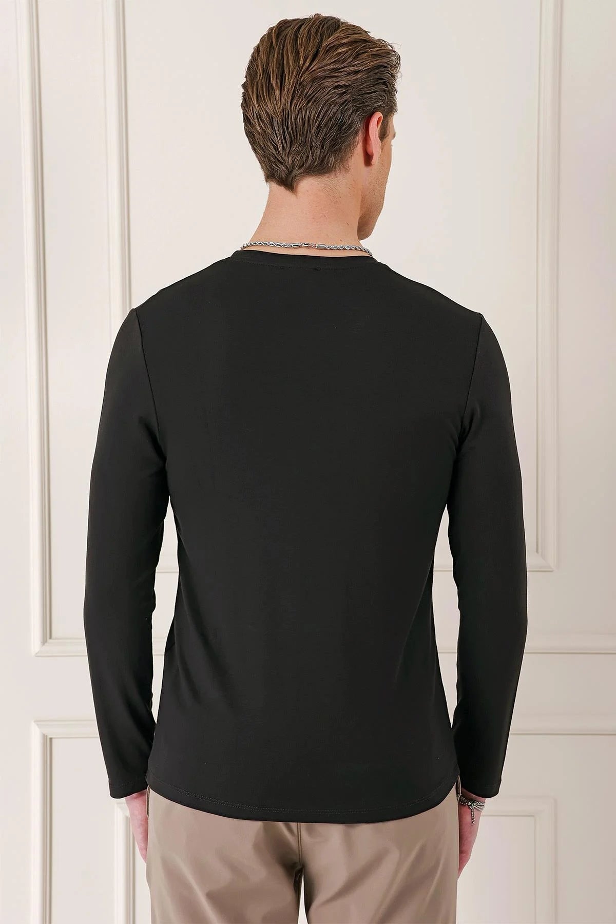 Ts 870 Slim Fit A.kahve Spor T-shirt