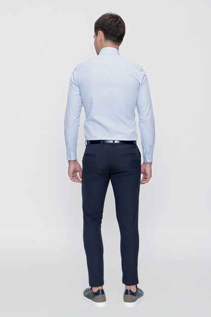 P 1086 Slim Fit Lacivert Spor Pantolon