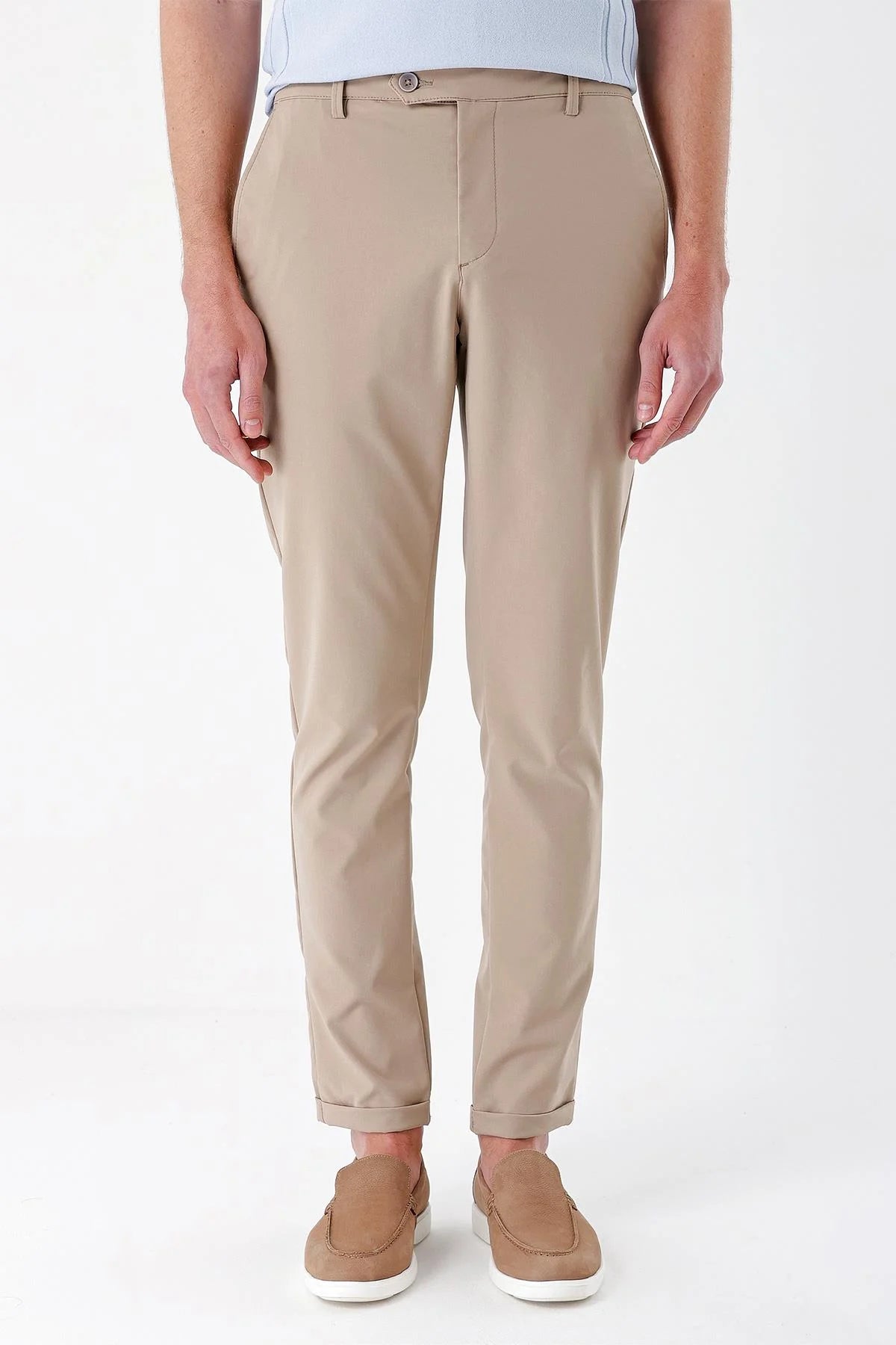 P 1150 Slim Fit Taş Klasik Pantolon