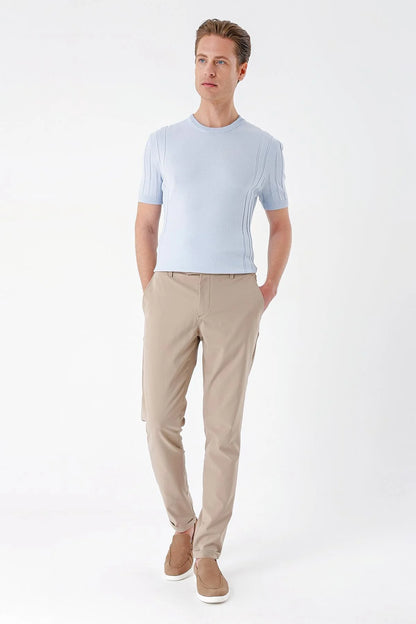 P 1150 Slim Fit Taş Klasik Pantolon