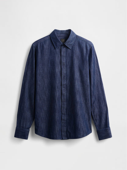 Koyu Mavi Gapstudio Chambray Gömlek