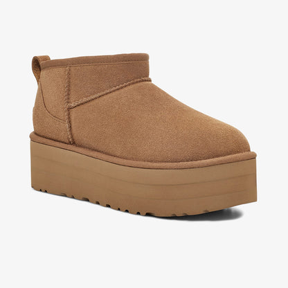 Ugg Classic Ultra Mini Platform Kadın Krem Bot