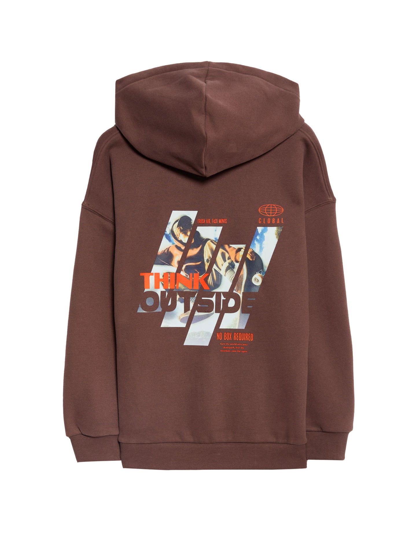 Pamuk Karışımlı Kapüşonlu Sweatshirt (6–16 Yaş)