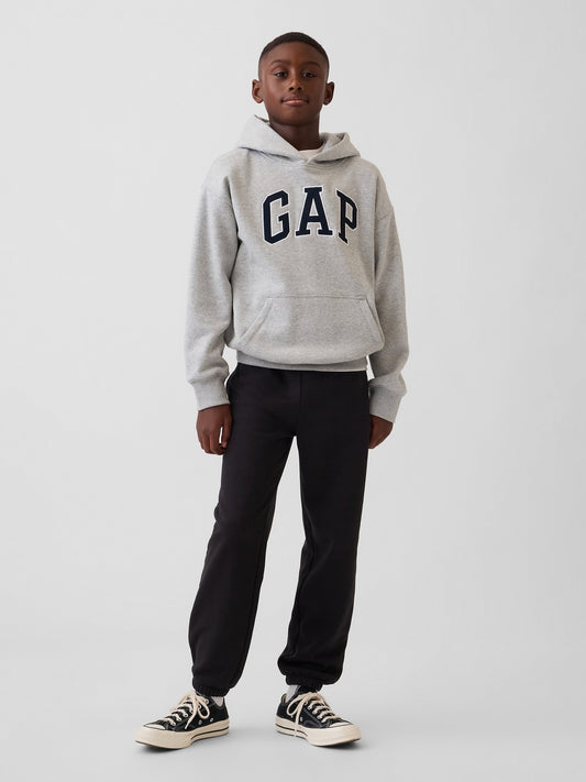 Siyah Vintagesoft Relaxed Logo Jogger Eşofman Altı