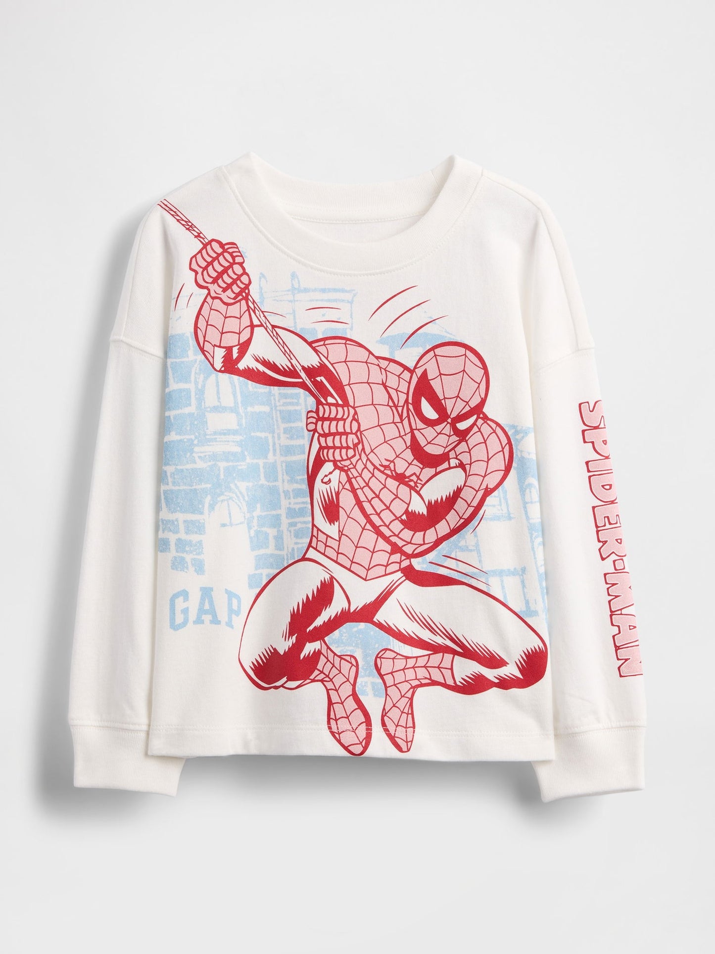 Beyaz Marvel Grafik Baskılı T-shirt