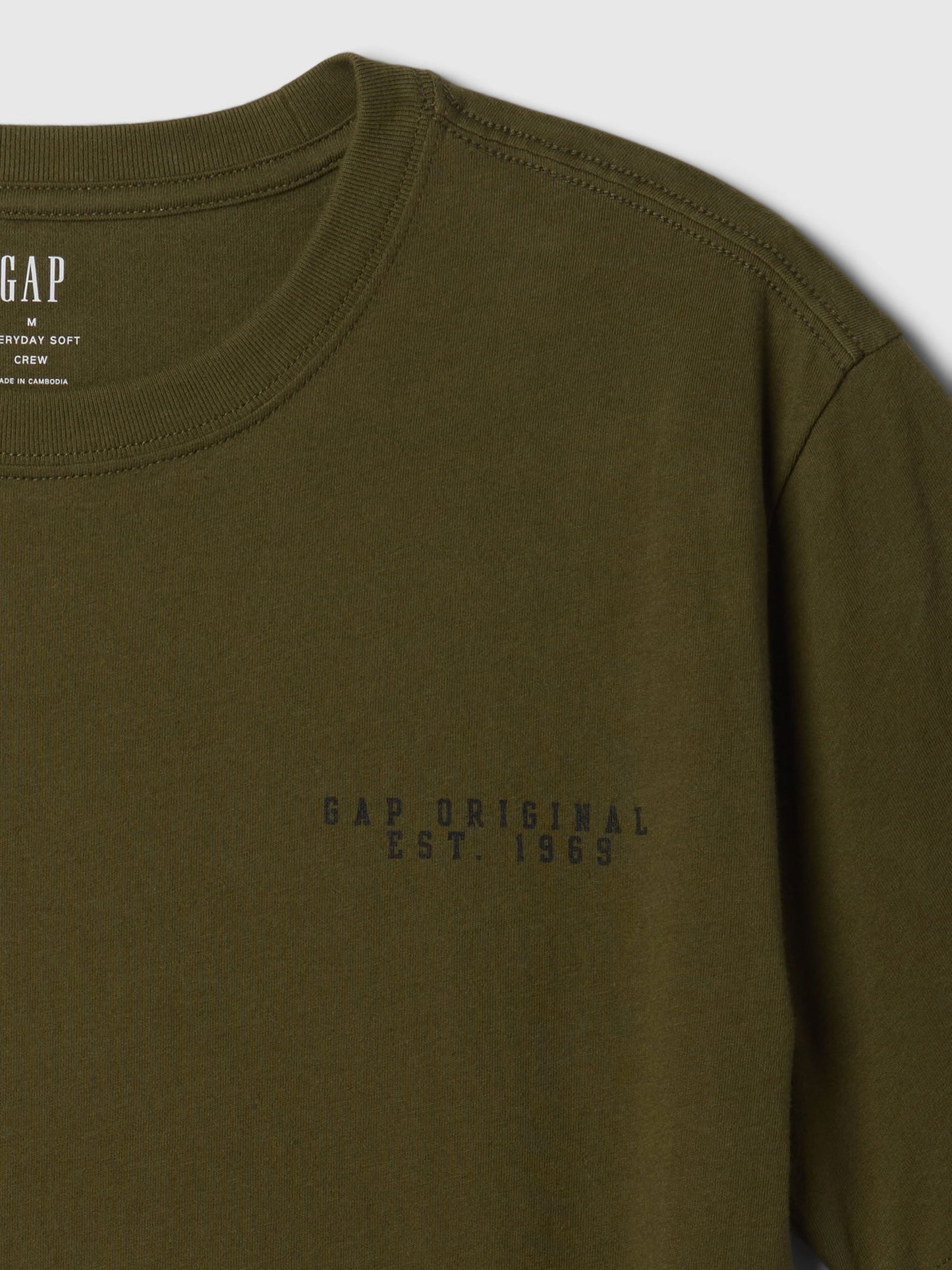 Haki Everyday Soft Grafikli T-shirt