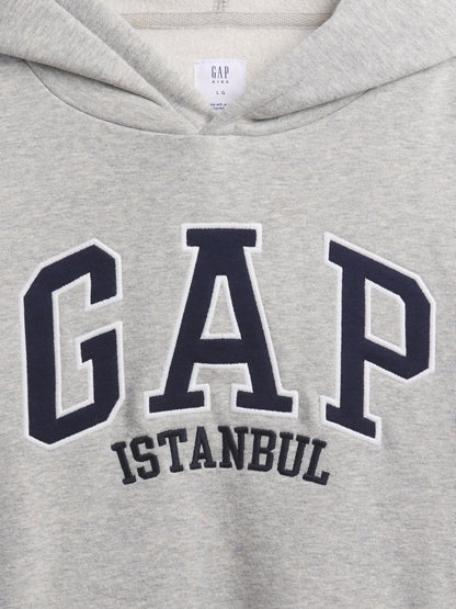 Gri Relaxed Gap Istanbul Logo Sweatshirt
