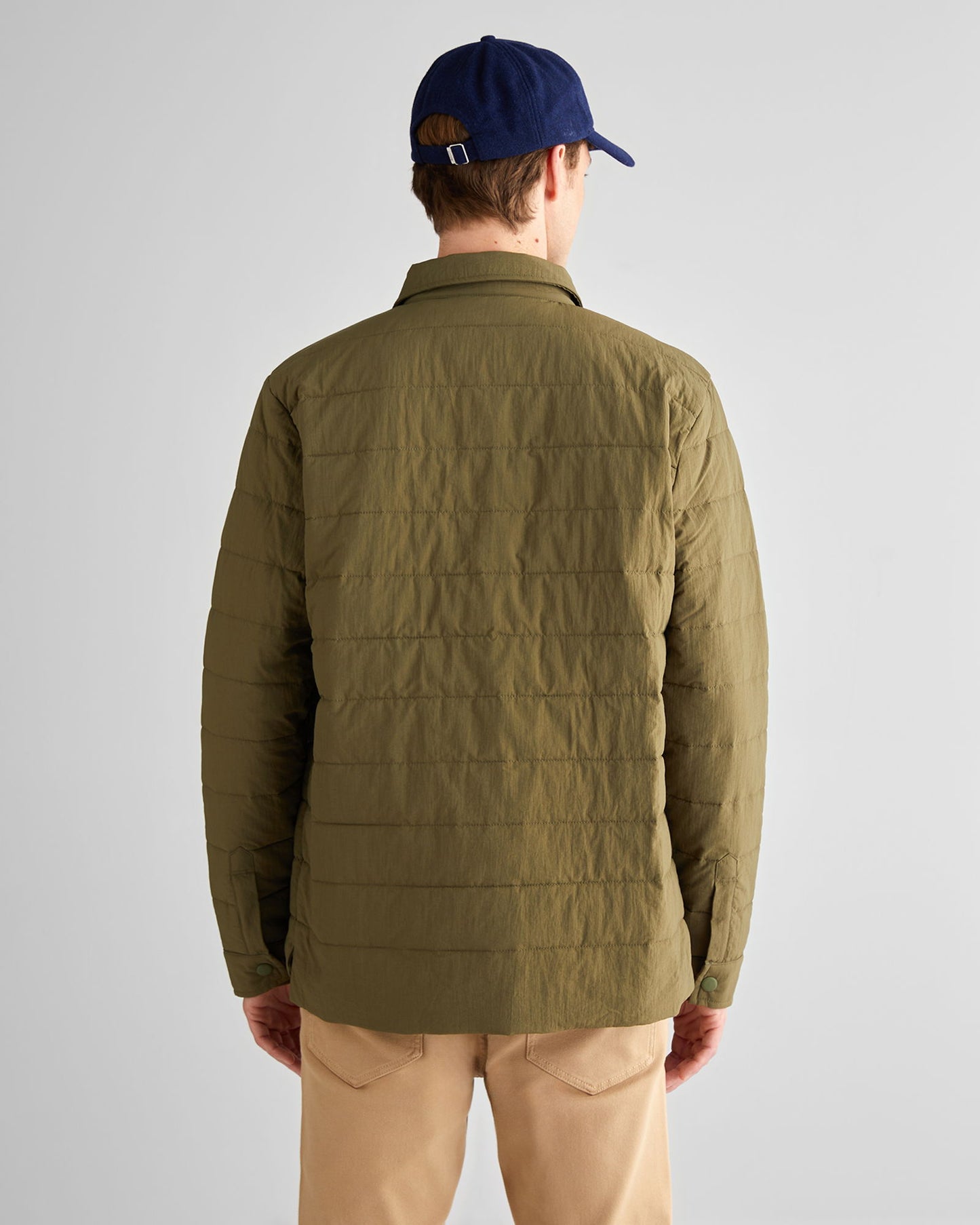 Gant Erkek Haki Standart Fit Mont