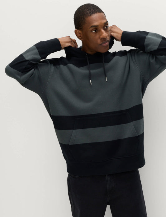 Çizgili Pamuklu Sweatshirt