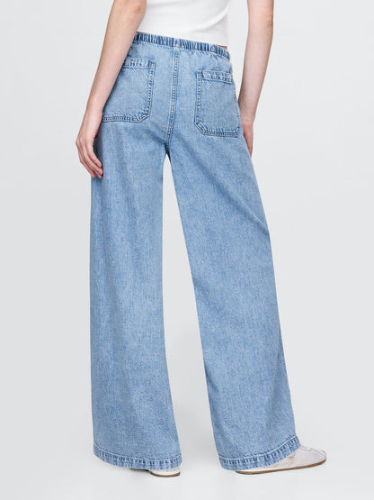 Mavi Mid Rise Ultrasoft Easy Baggy Jean Pantolon