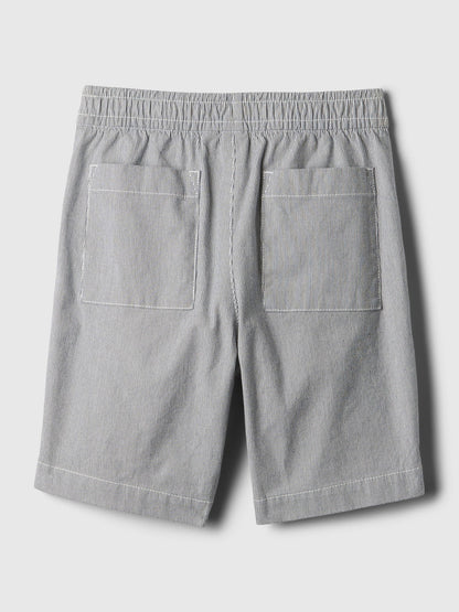 Gri Easy Pull-on Şort