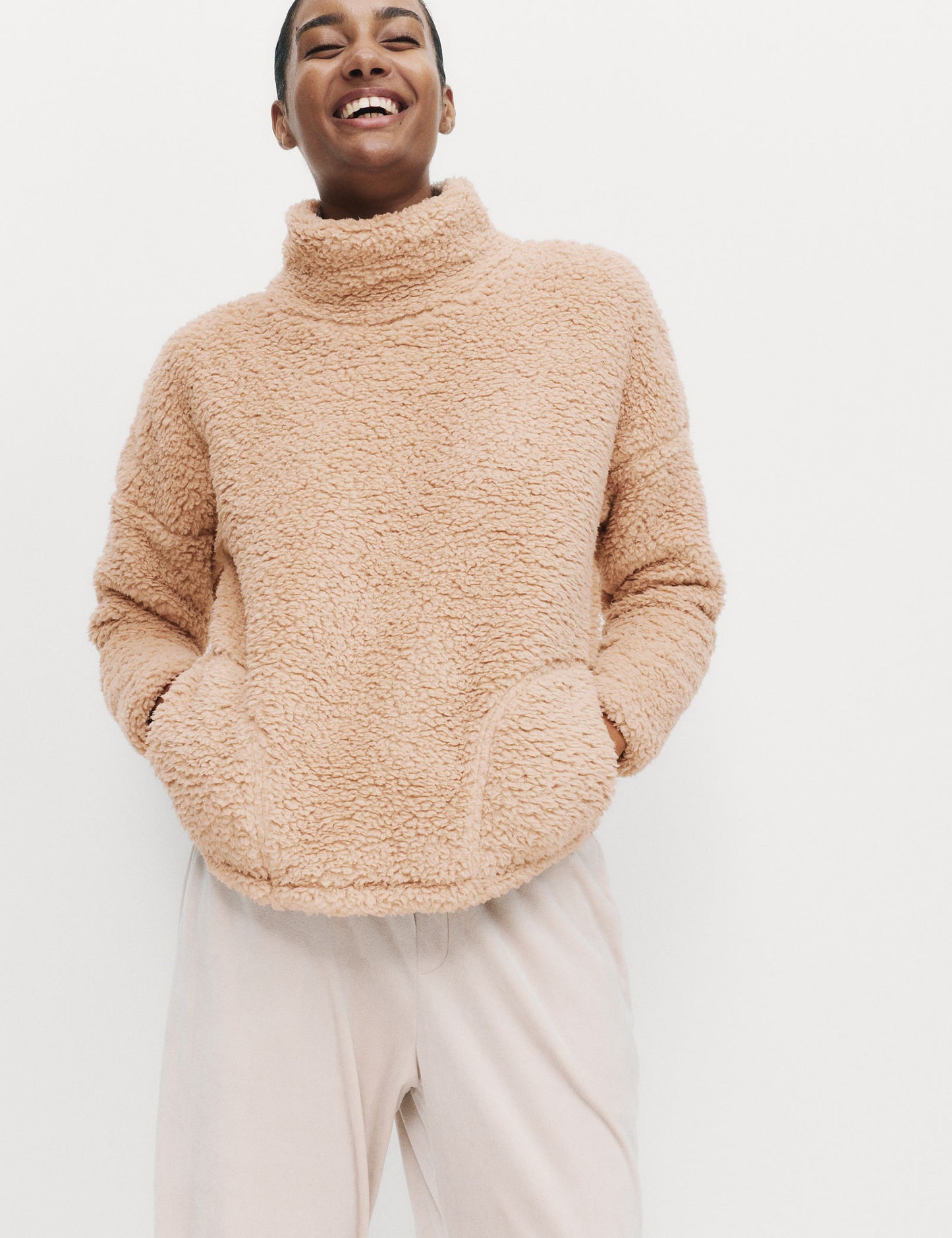 Yumuşak Teddy Sweatshirt