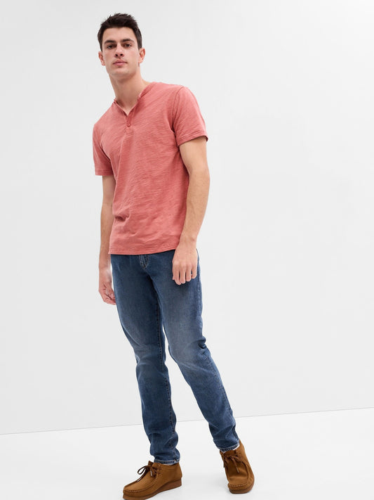 Koyu Mavi Slim Taper GapFlex Washwell™ Jean Pantolon
