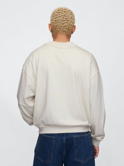 Bej Vintagesoft New York Gap Logo Sweatshirt