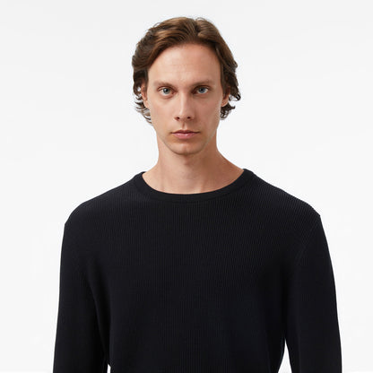 Nautica Erkek Siyah Classic Fit Kazak