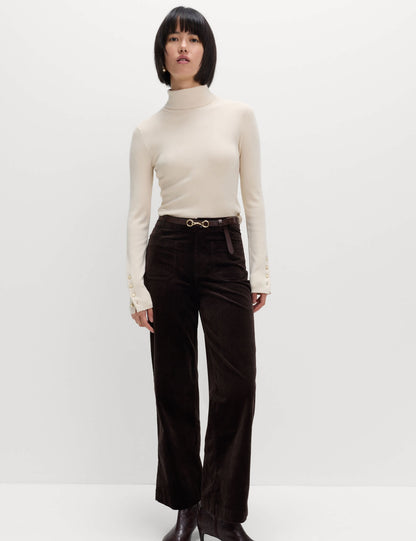Fitilli Balıkçı Yaka Kazak