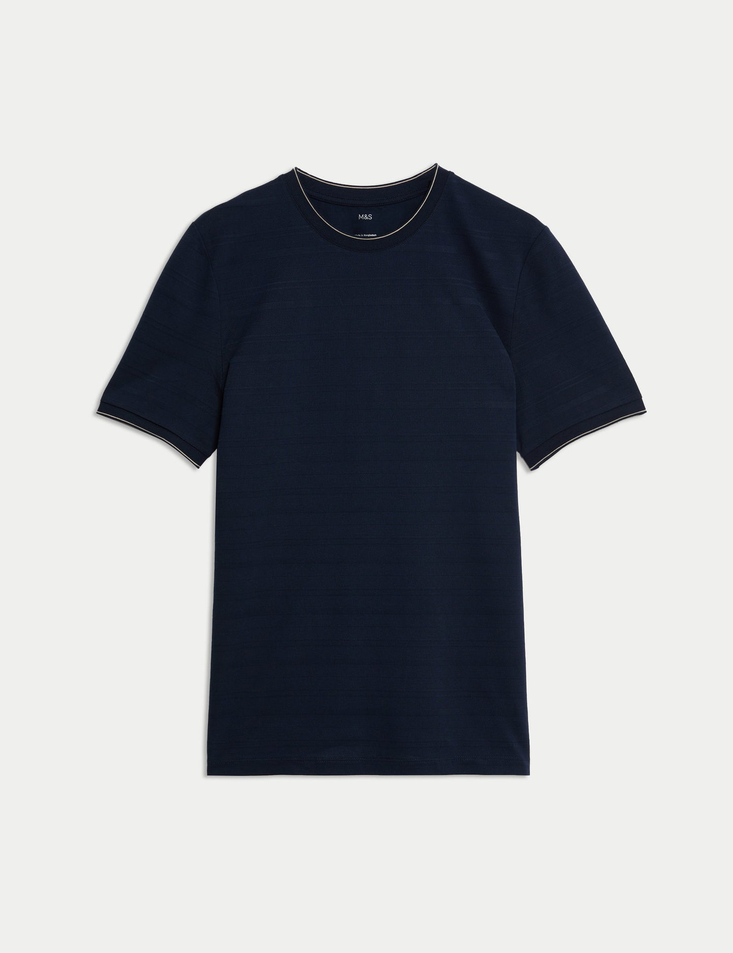 Saf Pamuklu T-shirt