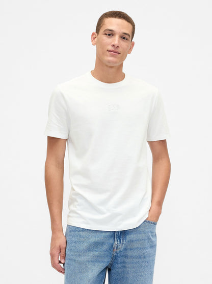 Beyaz Everyday Soft Gap Mini Logo T-shirt