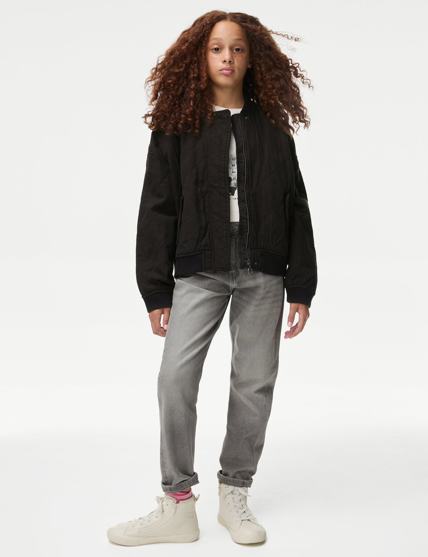 Regular Fit Bomber Ceket (6-16 Yaş)