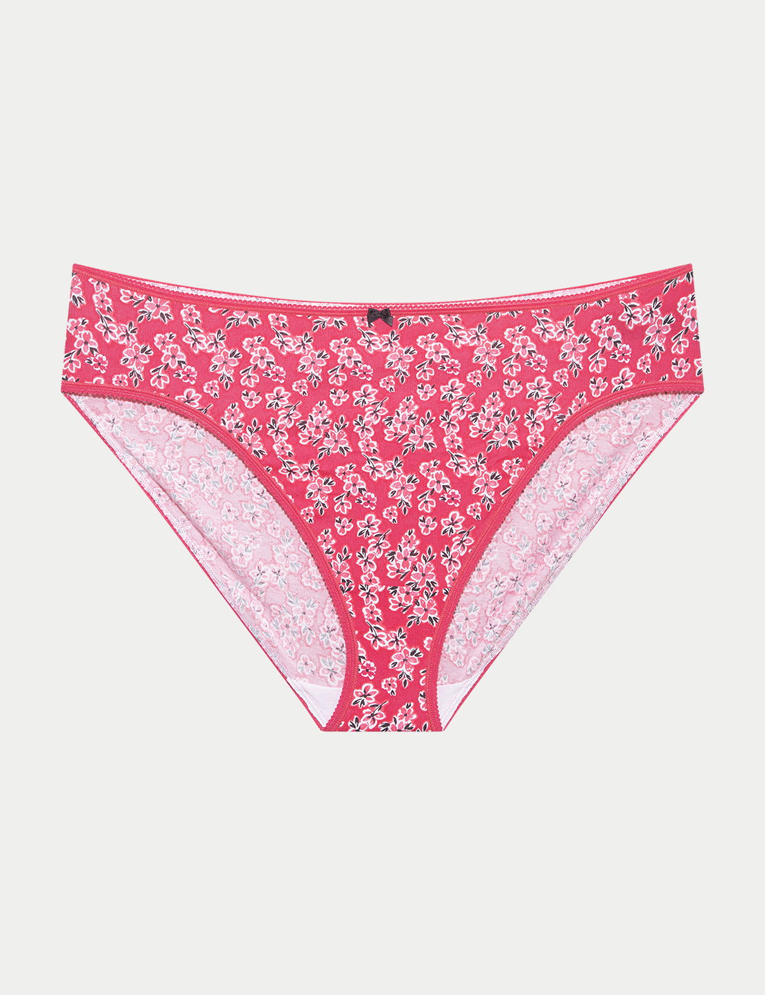 5'li Cotton Lycra:registered: High Leg Külot Seti