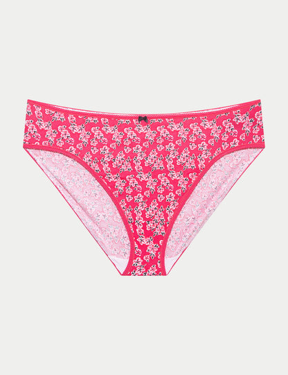 5'li Cotton Lycra:registered: High Leg Külot Seti