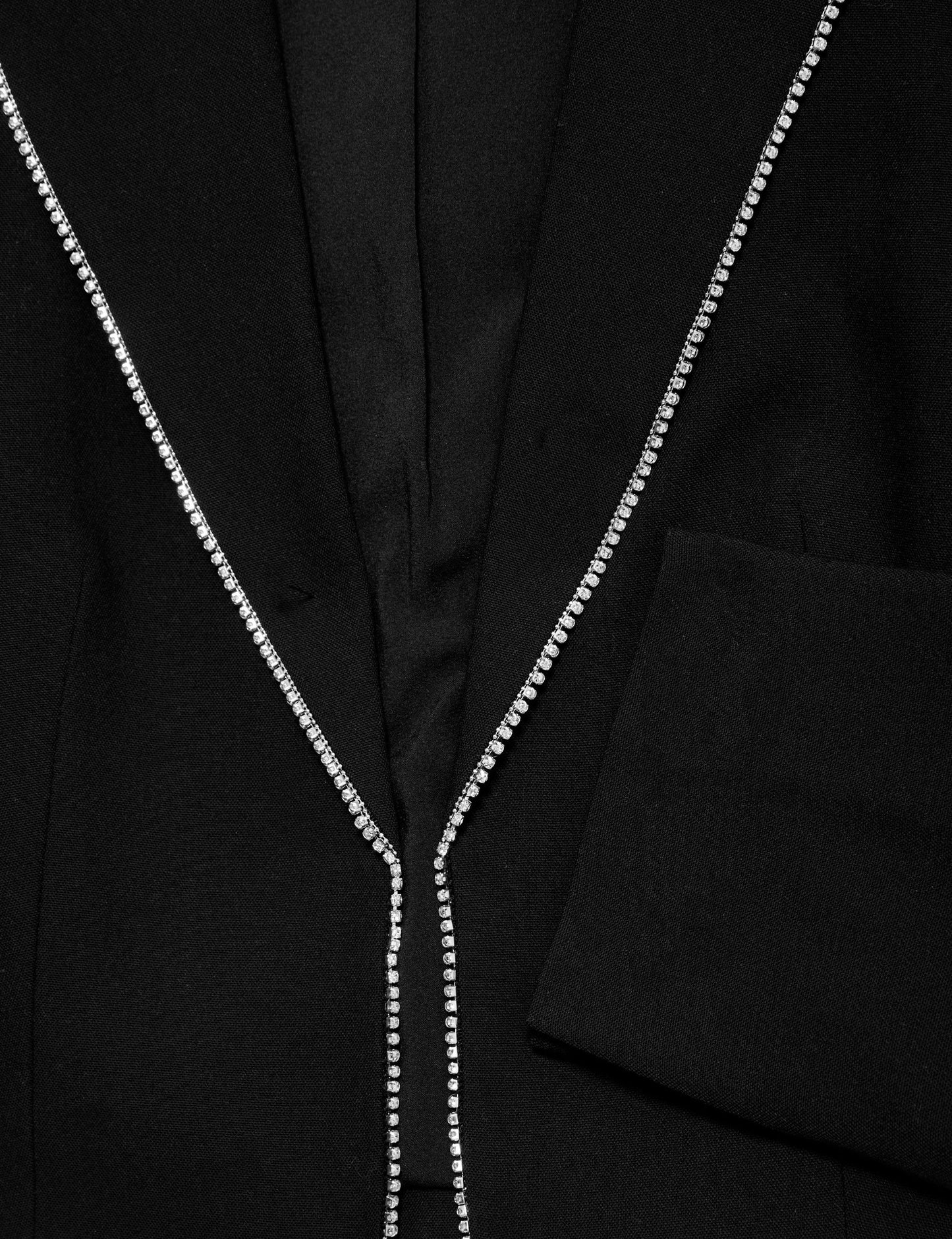 Özel Tasarım Işlemeli Kısa Blazer Ceket