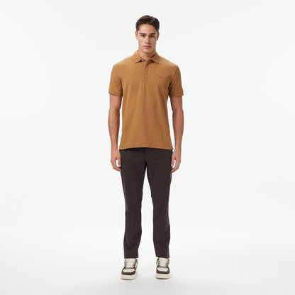 Lacoste Erkek Regular Fit Açık Kahverengi Polo