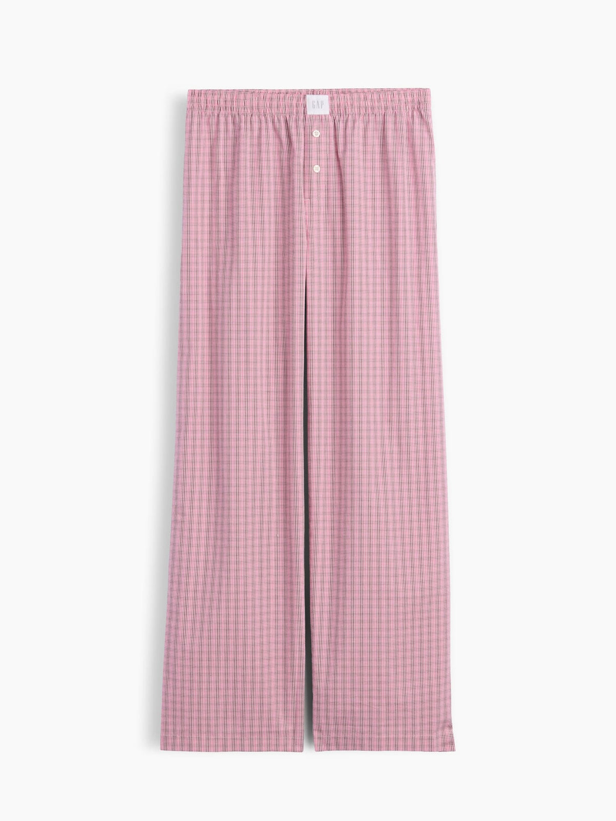Pembe Poplin Pijama Altı