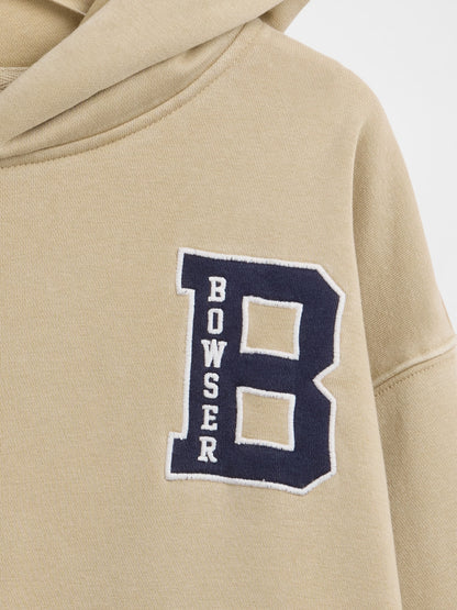 Bej Süper Mario Vintagesoft Sweatshirt