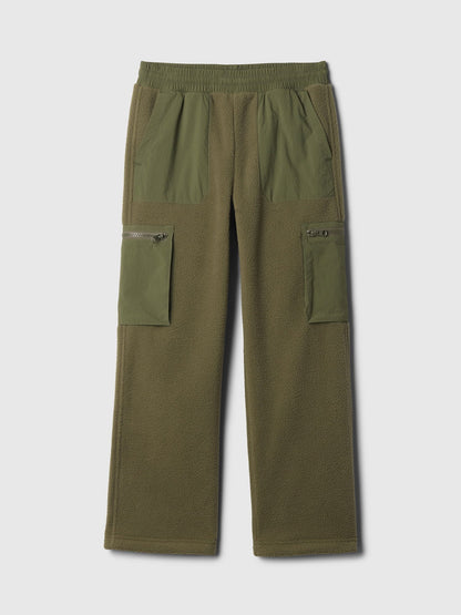 Haki Sherpa Baggy Pantolon