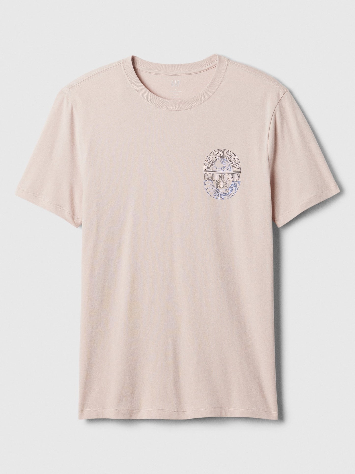 Pembe Gap Logo Grafikli T-shirt