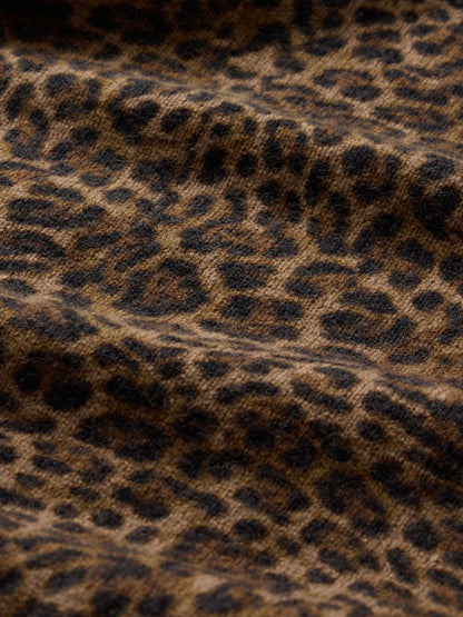 Kahverengi Cashsoft Crop Bluz