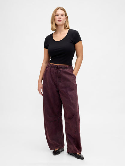 Bordo Mid Rise Ultrasoft Easy Horseshoe Jean Pantolon