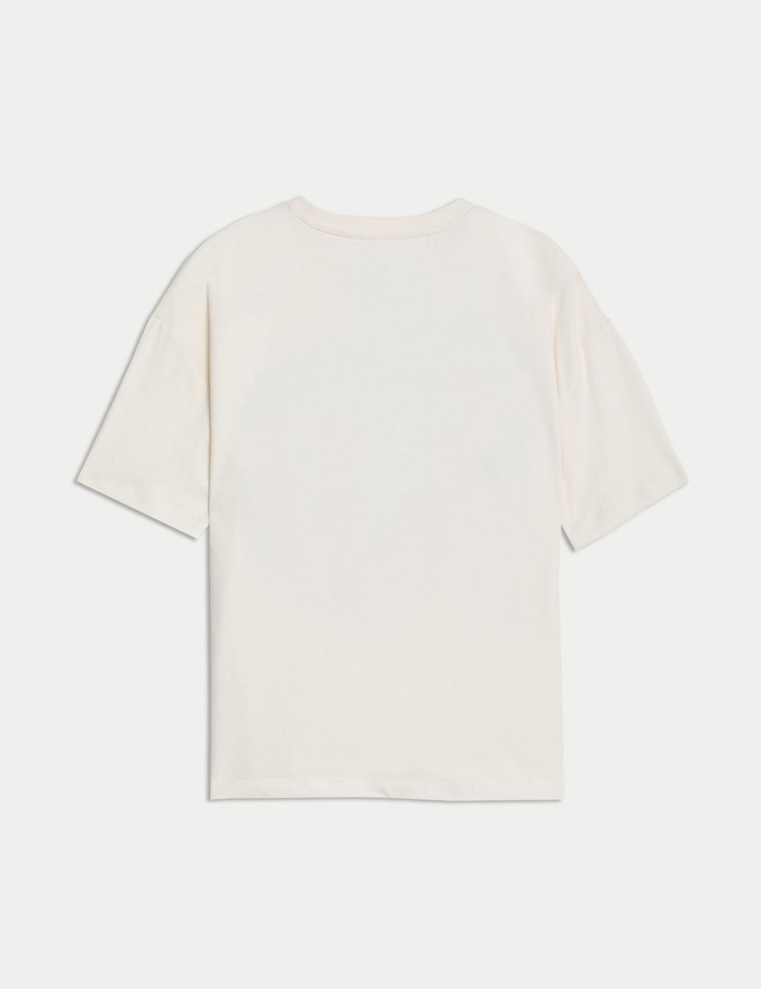 Saf Pamuklu Kısa Kollu T-shirt (6-16 Yaş)