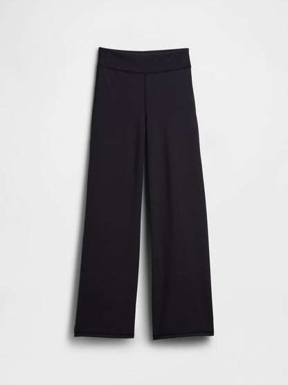 Siyah Performans Wide-leg Leggings Tayt