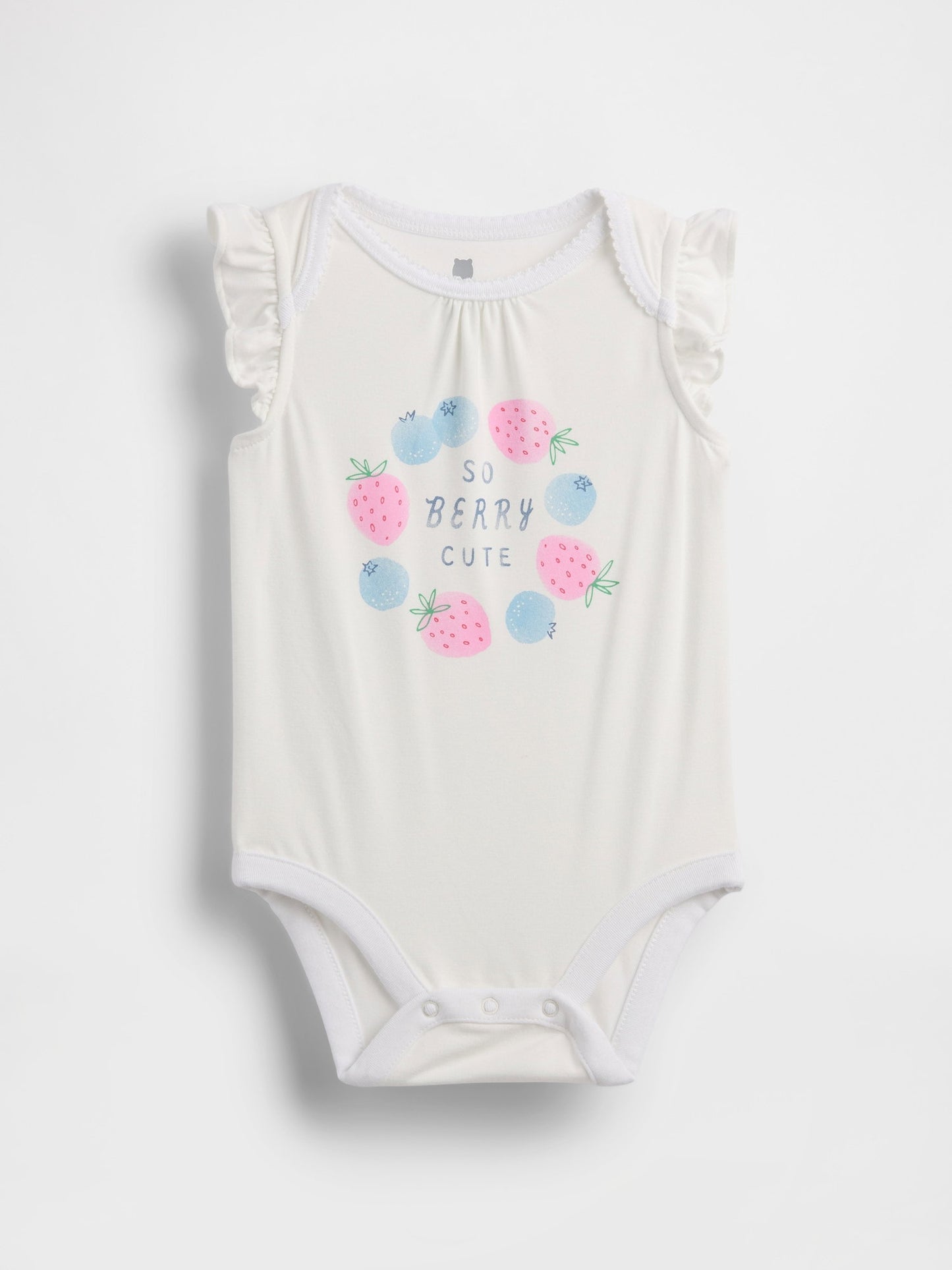 Kırık Beyaz First Favorites Grafik Baskılı Bodysuit